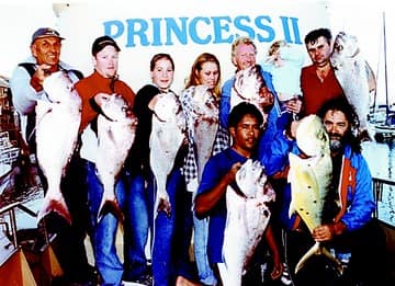 MV Princess II Fishing charter Group