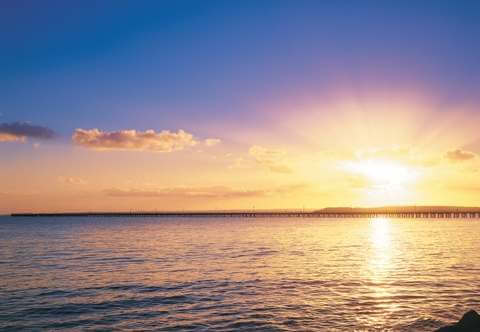 Sunset at Urangan Pier Hervey Bay