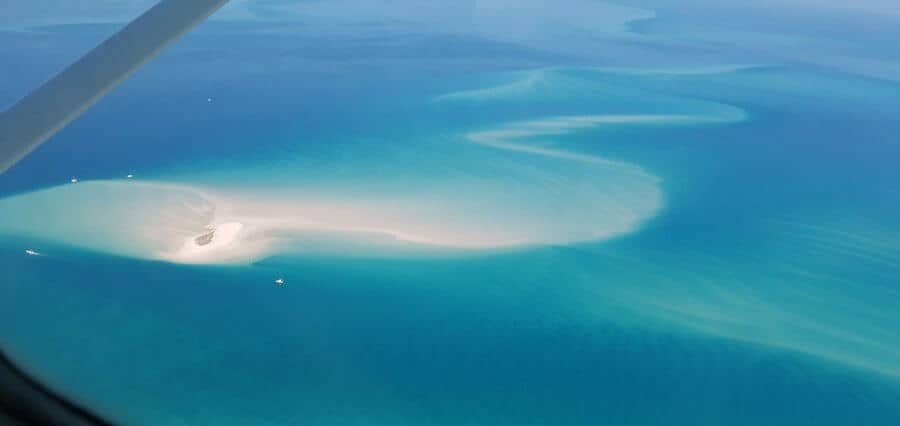 Fraser Island From Plane