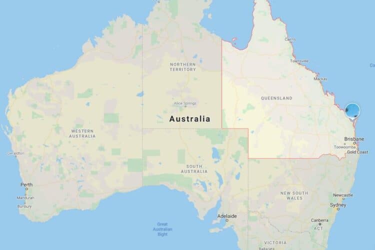 Where is Queensland Located in Australia