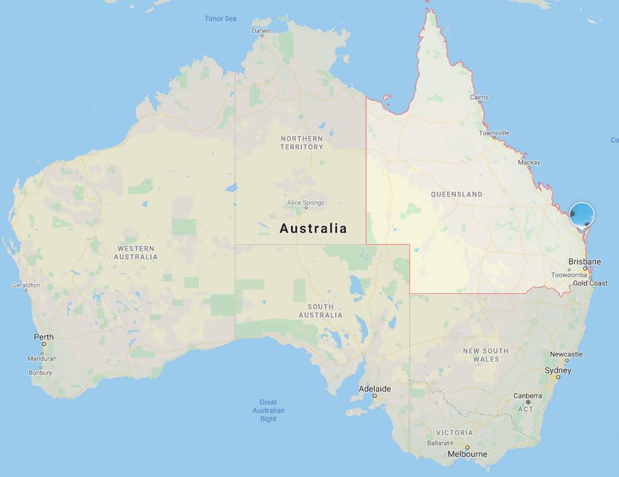 Where is Queensland Located in Australia