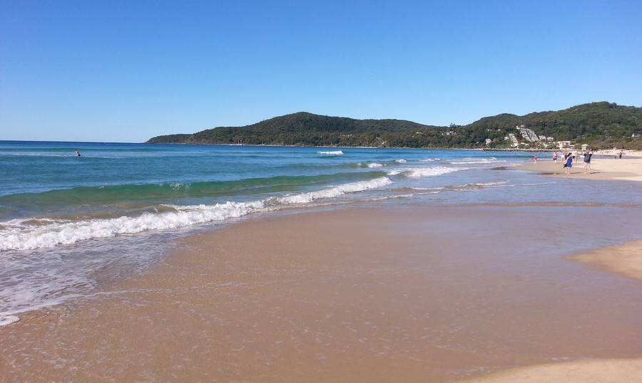 Noosa beach