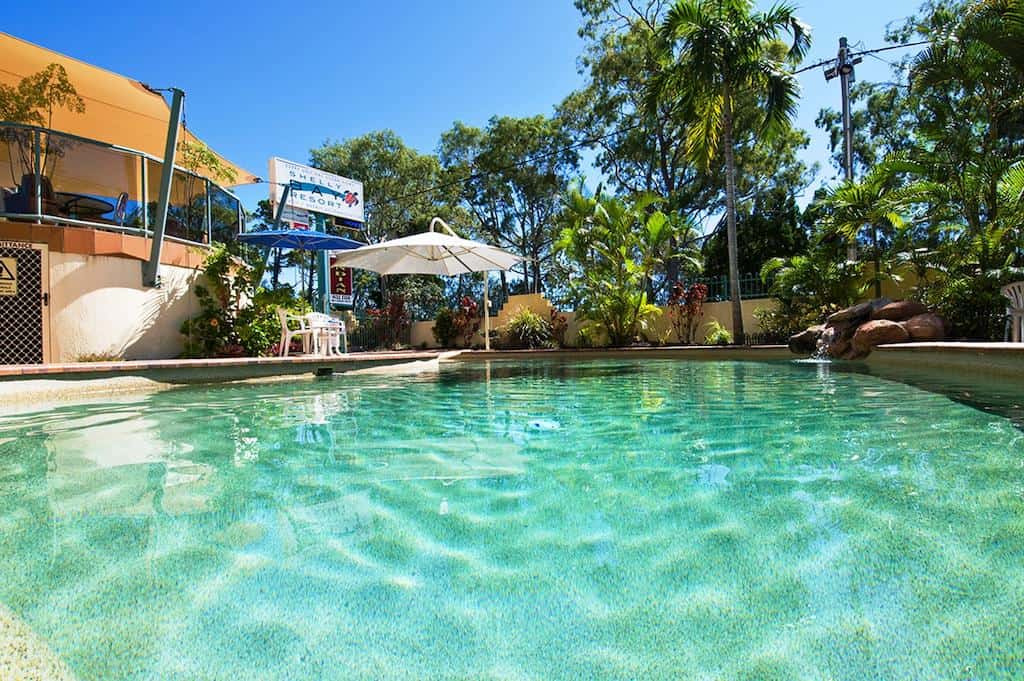 Australis Shelly Bay Resort beach View