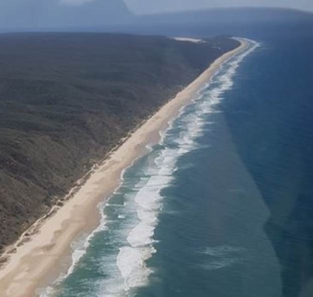 Great Sandy Straits Air View