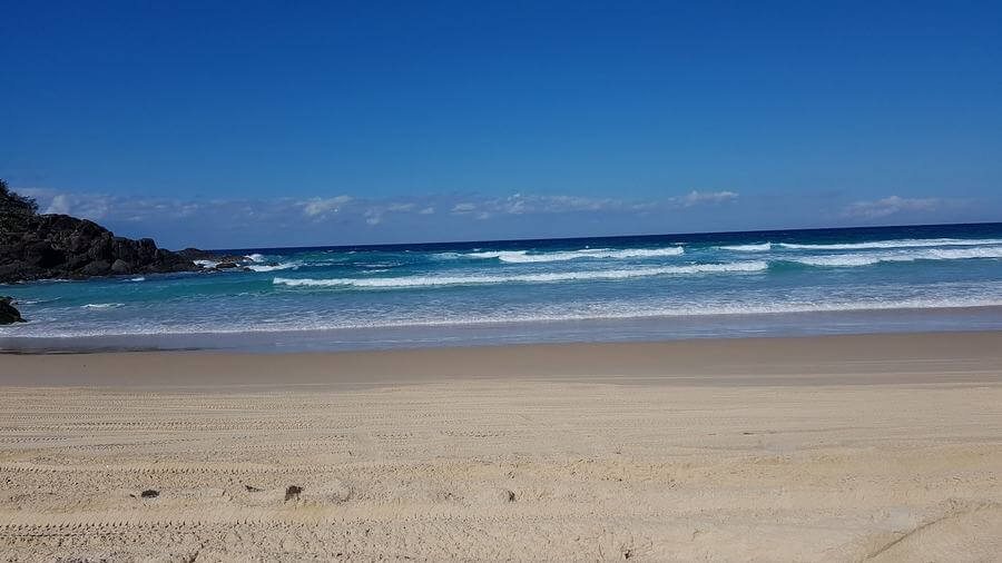 Double Island Point surfing