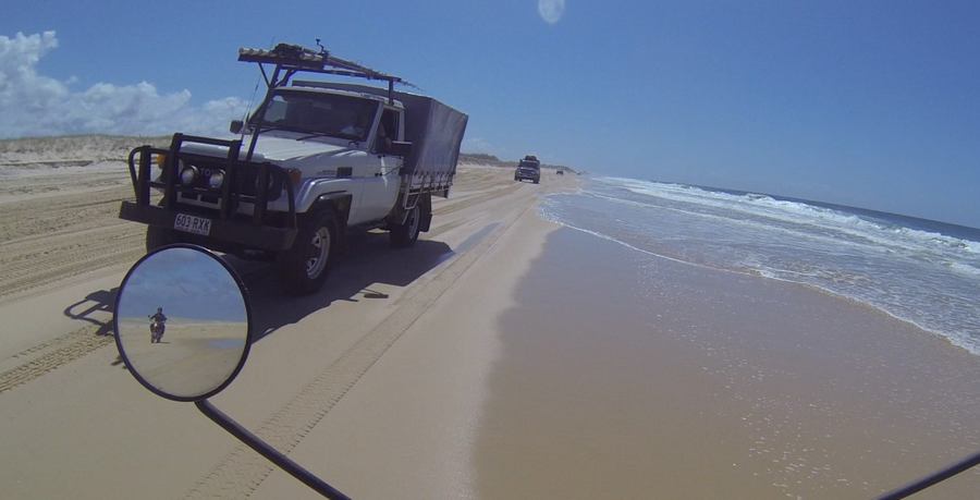 4wd on fraser island