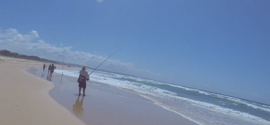 fishing fraser island