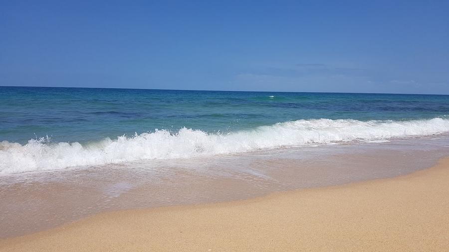 Waves On Woodgate Beach