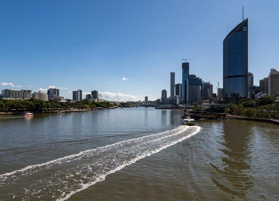 Brisbane River Murky