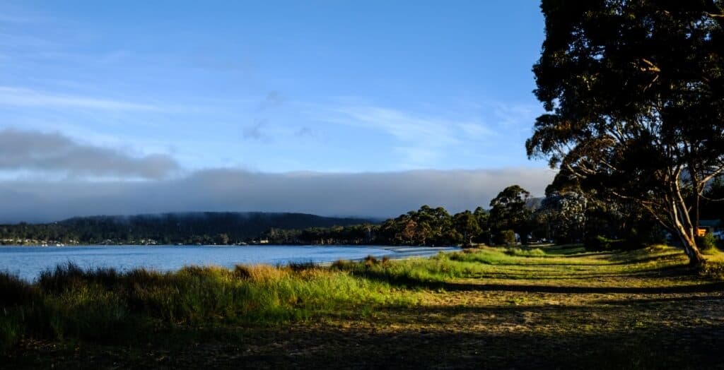 Bruny Island campsite