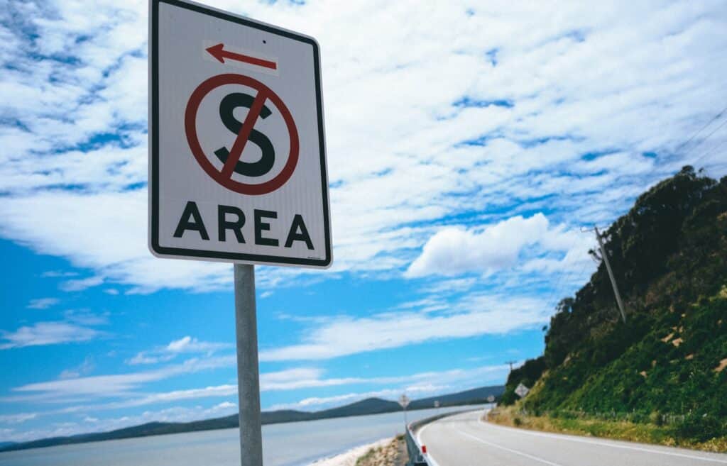 Bruny Island parking