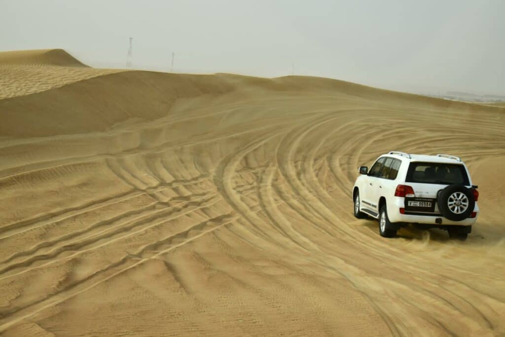 Dubai Sand Dune Driving